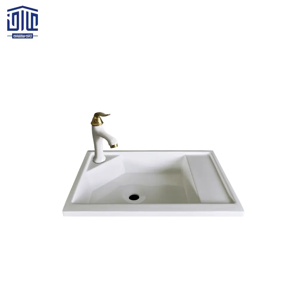 سنگ مدل R1216 گالکسی، سفید
