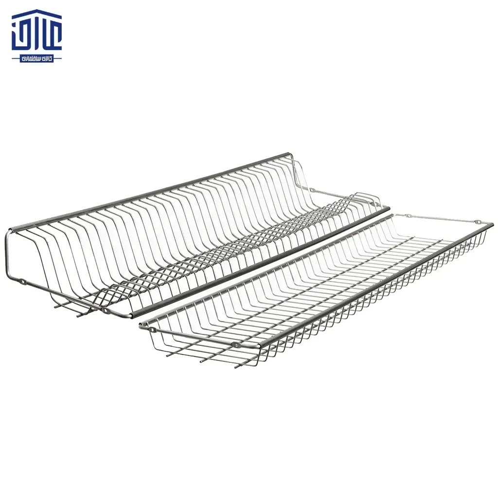 آبچکان مدل 2 طبقه پارسا، سایز 90، آبکاری کروم