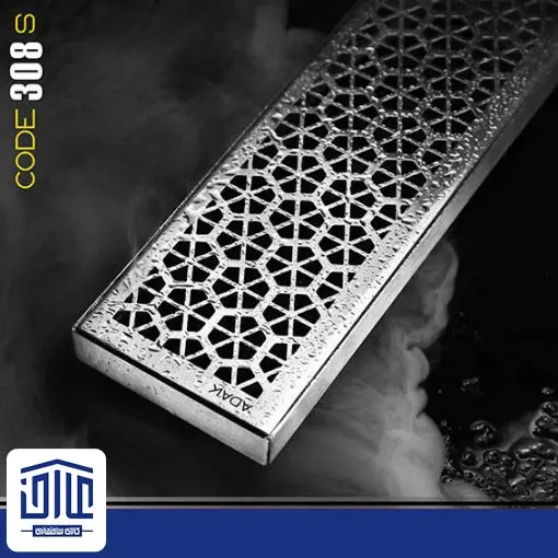 کفشور مدل 308S خطی سوپاپ دار آداک، استیل، سایز 30*8*1/2