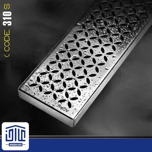 [142001011] کفشور مدل 310S خطی سوپاپ دار آداک، استیل، سایز 30*8*1/2