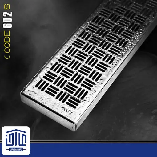 [142001097] کفشور مدل 602S طولی آداک، استیل، سایز 60 سانتی متر