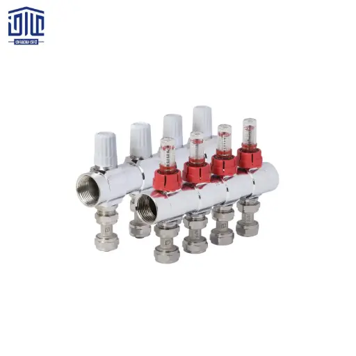 [855312453] AN کلکتور ترموستاتیک رفت و برگشت فلومتر دار کوپلی نیوپایپ، 3b، 1*16