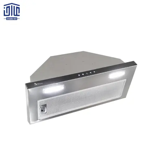 [262010082] هود مخفی شیشه استیل H215 اخوان