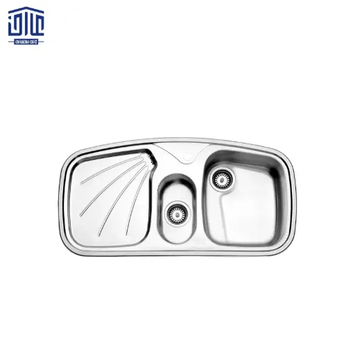 سینک ظرفشویی 610 توکار استیل البرز