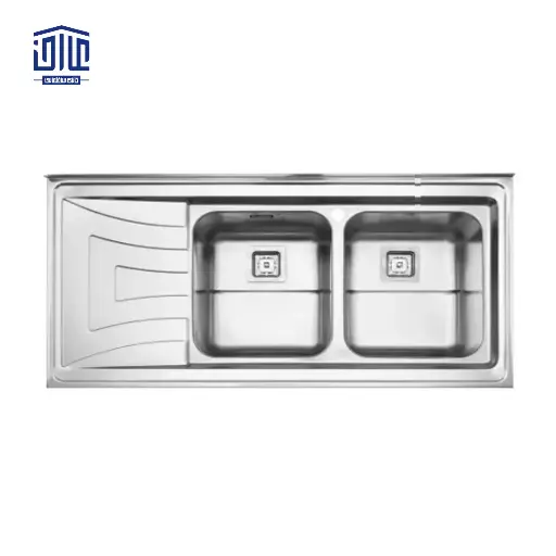 سینک ظرفشویی روکار 736x60 استیل البرز