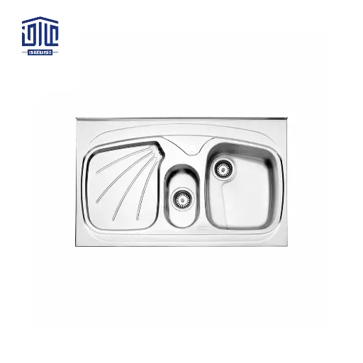 سینک ظرفشویی روکار610.50 استیل البرز