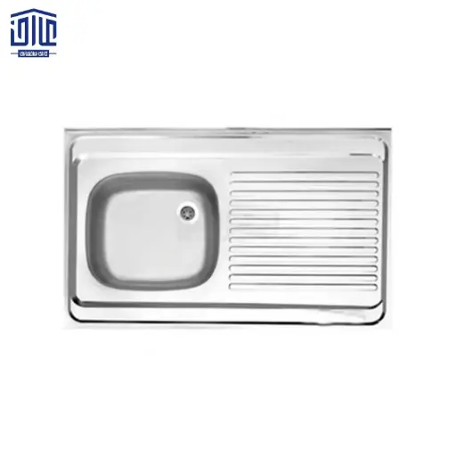 سینک تک لگنه 80x60.5 البرز براق