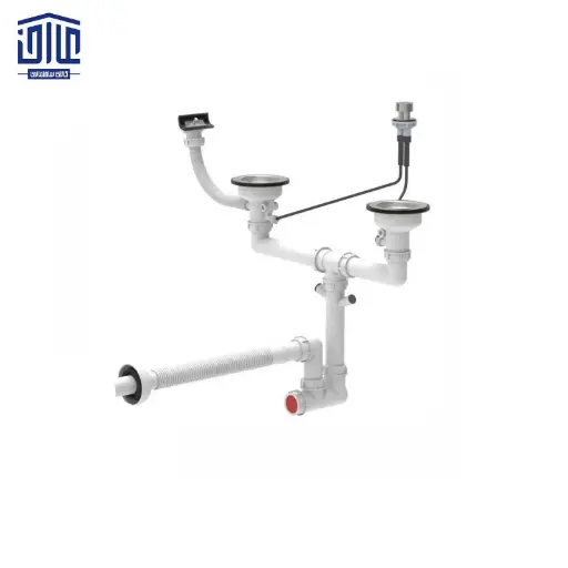 [249012036] سیفون سینک 735 البرز زیرآب گرد