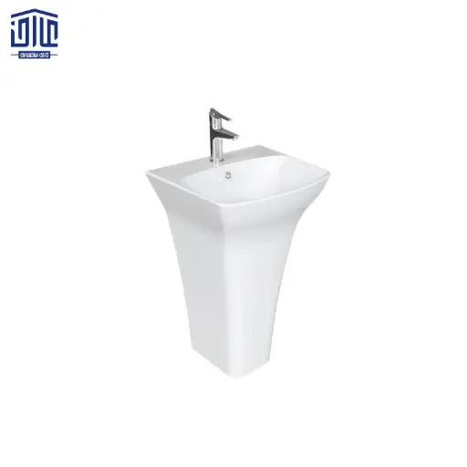 دستشویی پایه سرخود آرتا  چینی کرد