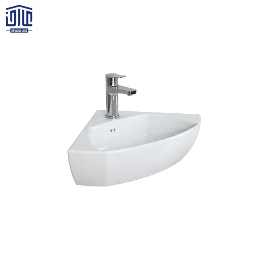 دستشوئی گوشه آرین 41 چینی کرد