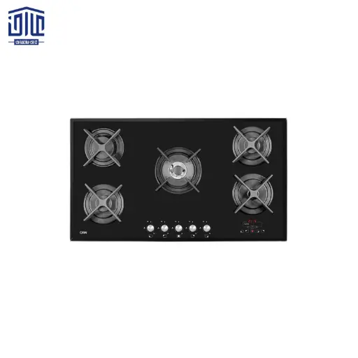 [168005033] CG9502 کن گاز 5 شعله شیشه تایمردار