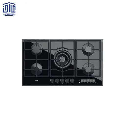 [168005034] GT502 کن گاز 5 شعله شیشه تایمردار