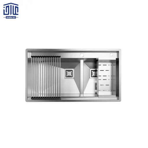 [168009057] سینک ظرفشویی توکار مدل BCN-302  کن، سایز 50×90