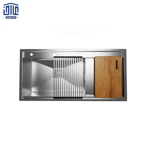 [168009058] سینک ظرفشویی توکار مدل BCN-305 لگن چپ کن، سایز 50×104