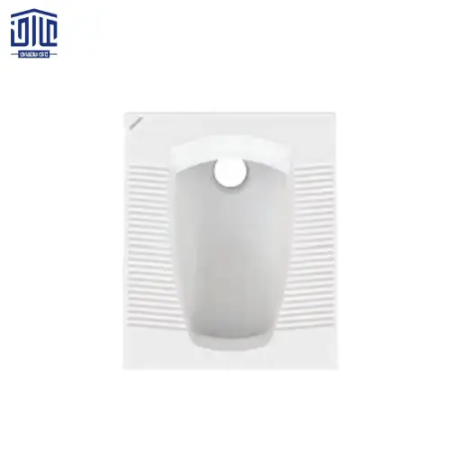 توالت مدل ورونیا بدون ریم چینی کرد، سفید