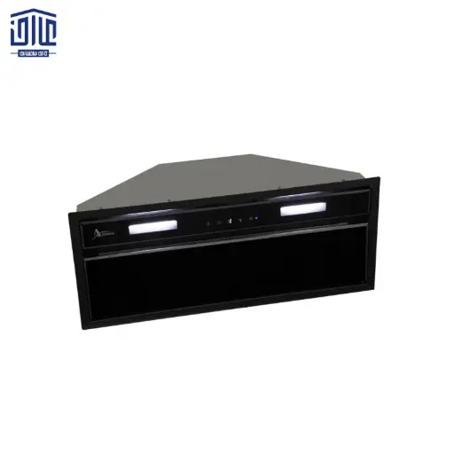 [262010092] هود مخفی شیشه ای مدل H217 اخوان